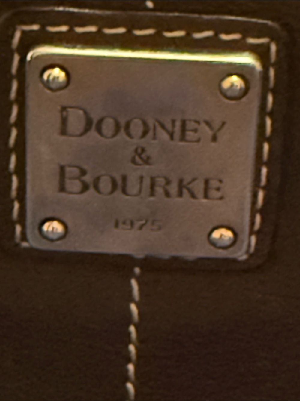 Dooney & Bourke Brown Leather Vintage